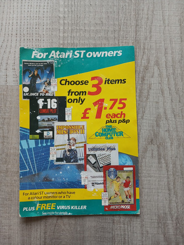 Vintage 90s atari magazine - vintage,