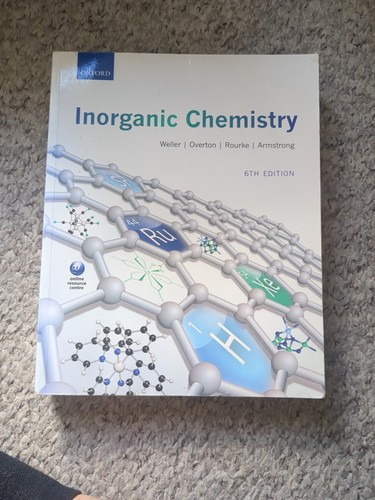 Inorganic chemistry textbook - chemistry,