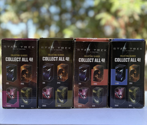 Star trek clear glass - glass, tumblers