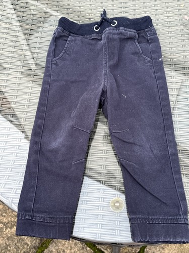 Baby boys navy jeans - navy,