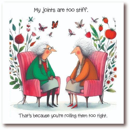 Birthday card stiff - birthday,