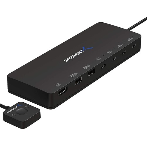 Sabrent port usb type kvm - 2-port,