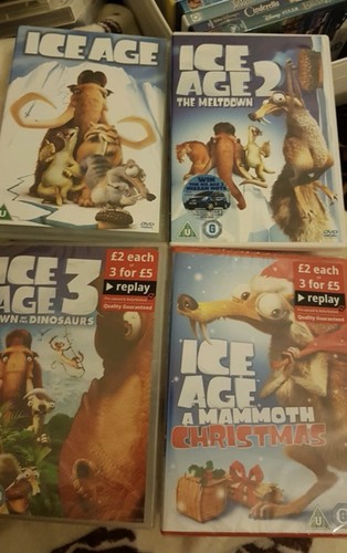 Ice age dvds set 2 - ice,