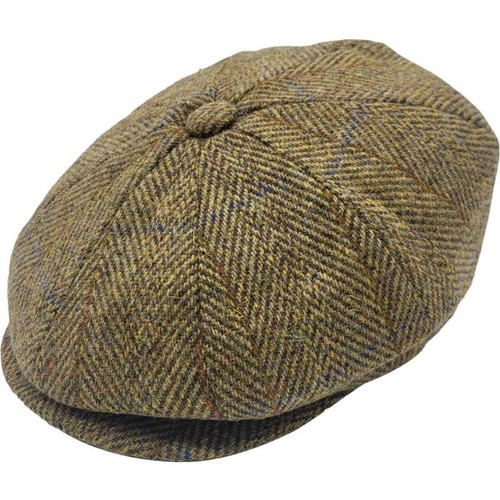Check herringbone newsboy - check,