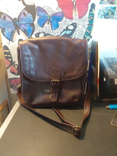 Fat face leather - face, tote