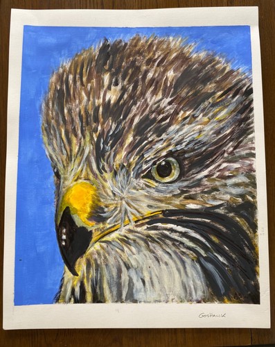 Original acrylic art glare - -, "glare
