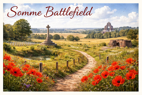 Brand new somme - new, battlefields