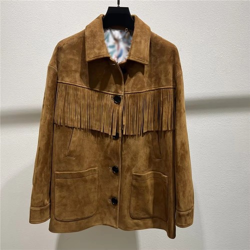Women vintage suede leather - vintage,