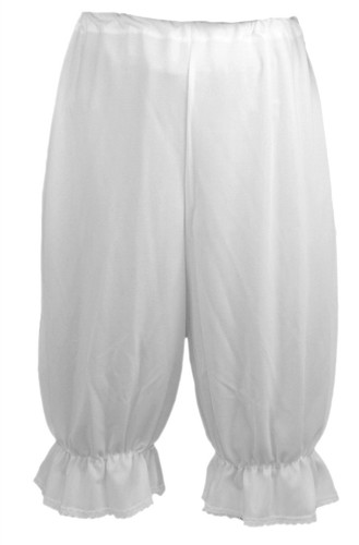 Adults white victorian raggy - white,