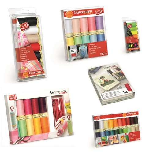 Gutermann sew all thread set - set,