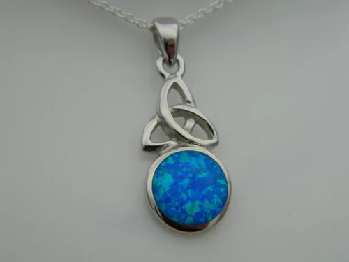 925 sterling silver blue - blue, opal