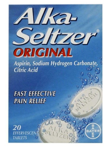 Alka seltzer original upset - original,