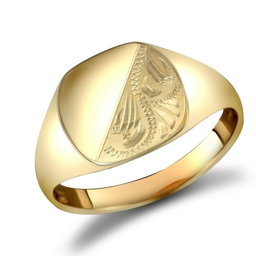 9ct yellow gold gents - 9ct,