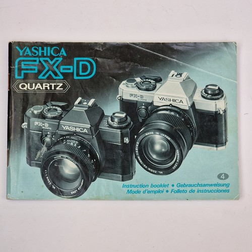 Yashica quartz camera - fx-d,