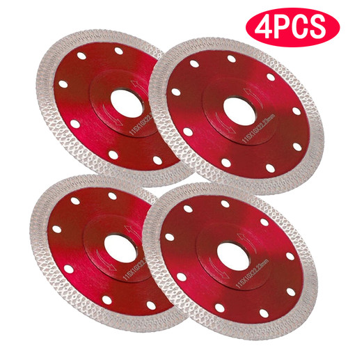 4pcs 115mm wet - 115mm, dry
