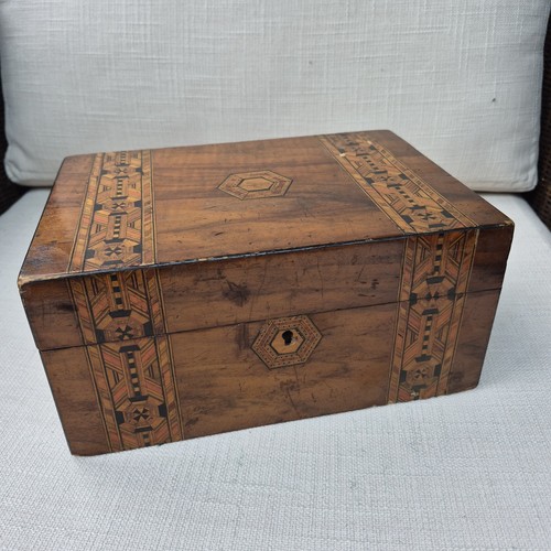 Antique wooden inlaid - antique,
