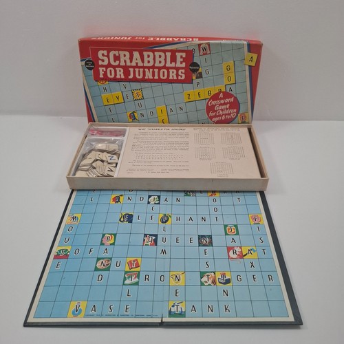 Scrabble for juniors vintage - -,