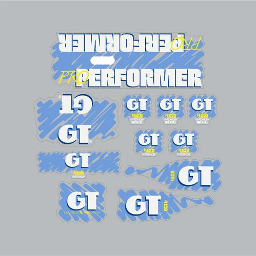 1988 bmx pro performer - gt,