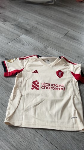 Liverpool away kit - size, uk
