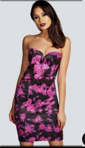 Boohoo mini floral - floral, dress