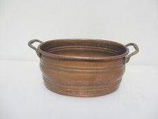 Antique copper jam pan fish - antique,