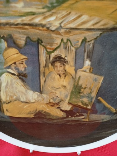 Plate edouard manet - plate, 27.cm
