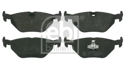 Brake pads rear - rear, axle