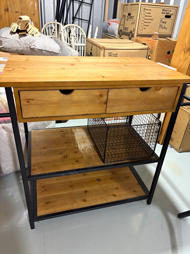 Habitat wood black - &, metal