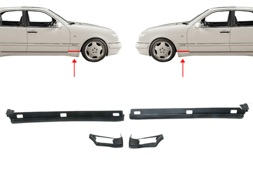 Gasket set fender sills - set,