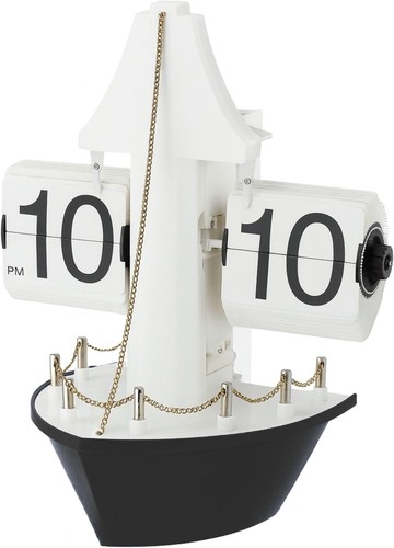 Ship deck flip clock wall - flip,