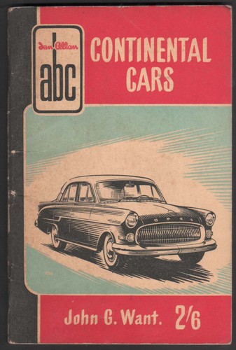 Abc continental cars john - continental, g