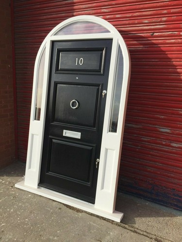 Bespoke accoya front entrance - bespoke,
