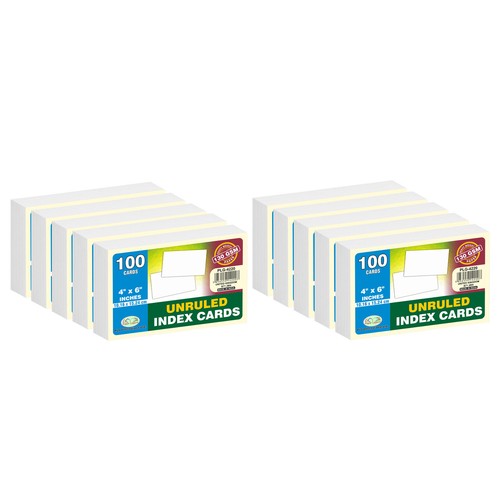 Pack 1000 white unruled - pack, of