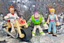 3 Imaginext Toy Story Figures