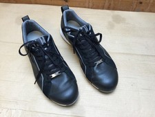 Mizuno MZU LE Black leather