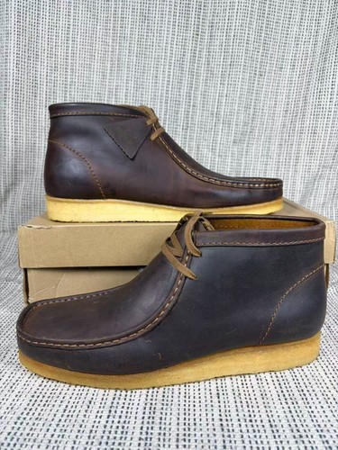 Clarks wallabee mens brown - wallabee,