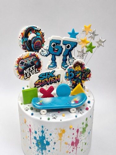 Gaming fondant cake - gaming,