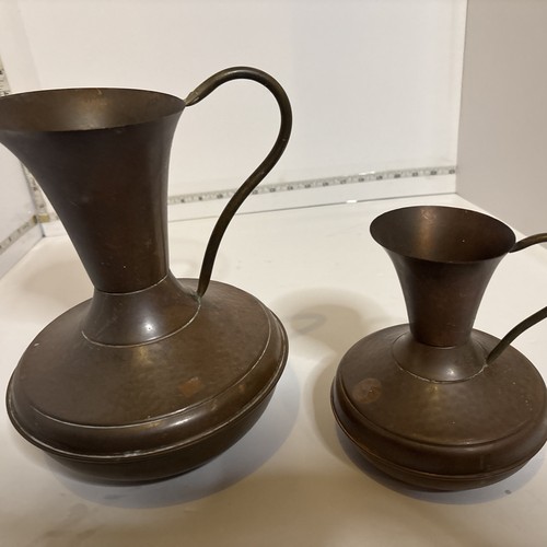 Pair vintage antique - pair, copper