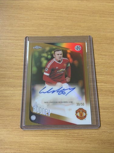 Topps chrome wayne - topps, auto