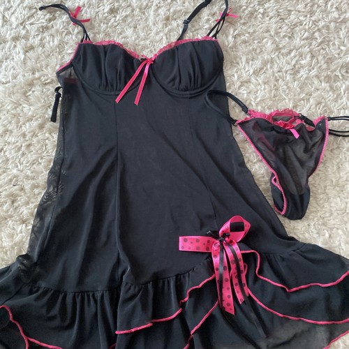 Ann summers babydoll andthong - babydoll,