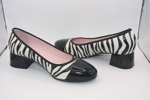 Zebra print black patent - zebra,
