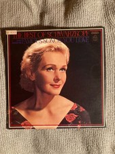 ELISABETH SCHWARZKOPF THE BEST OF SCHWARZKOPF, JAPANESE RED VINYL LP, EX