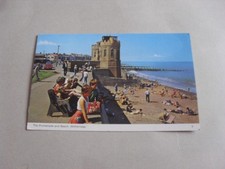 POSTCARD - WITHERNSEA - BEACH - PEOPLE -  - YORKSHIRE