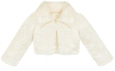 Girls Faux Fur Bolero Shrug