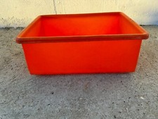 4 x Heavy Duty Food Grade 45ltr Stacking Containers 600 x 400 x 245mm Euro Boxes