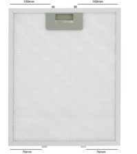 Lamona 320 x 260mm Metal Cooker Oven Hood Extractor Fan Vent Grease Filter X 2