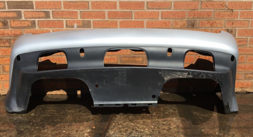 Bmw e53 rear bumper silver - rear,