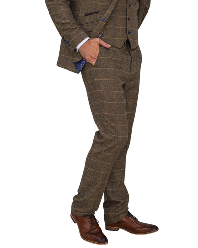 Men tweed trousers - men's,