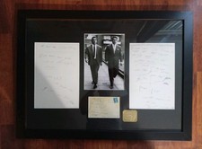 Ronnie Kray Signed Large Frame