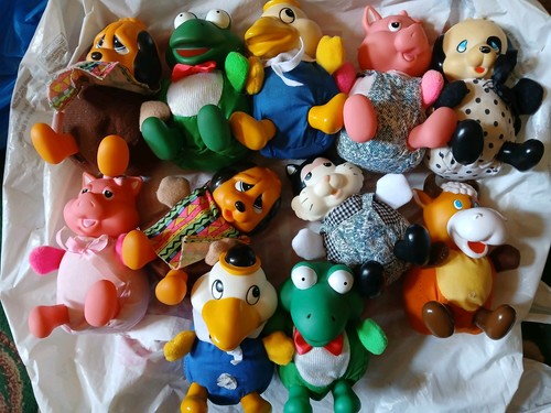 Cute vintage kitsch plush - vintage,